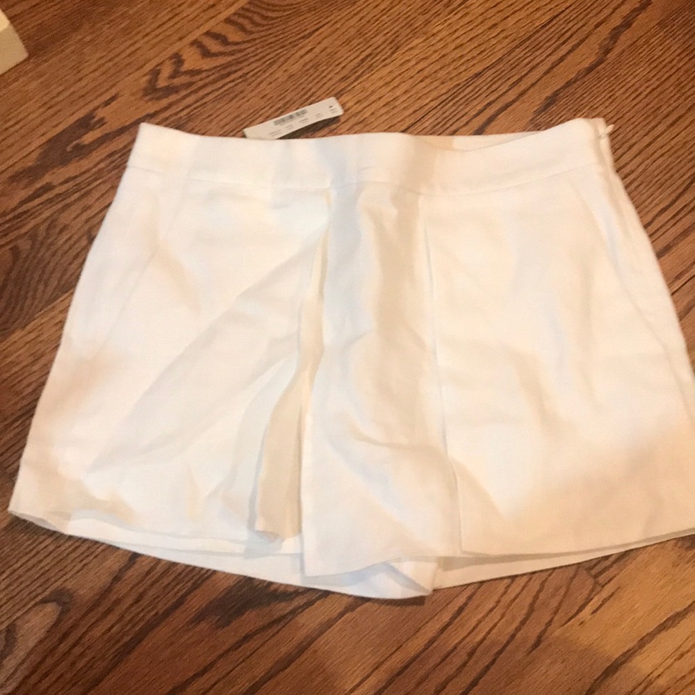 Jcrew white skort